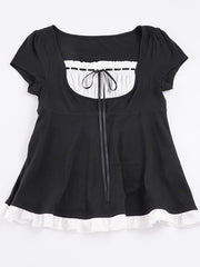 cutiekill-elise-ruffle-trim-puff-top-om0508