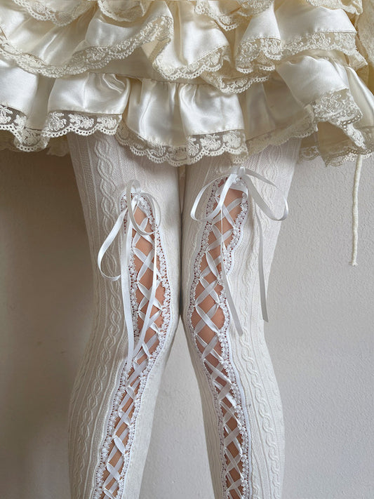 cutiekill-elodie-lace-up-soft-knit-tights-c0567 600
