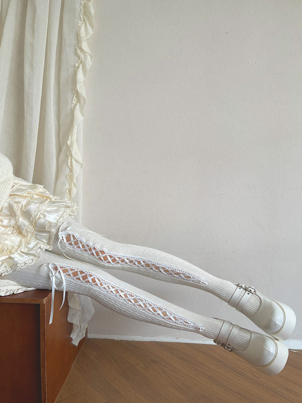 cutiekill-elodie-lace-up-soft-knit-tights-c0567