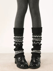 cutiekill-fair-isle-wavy-grain-warm-leg-warmers-c0526