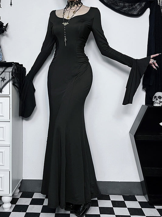 cutiekill-fairy-goth-fishtail-dress-ah0433