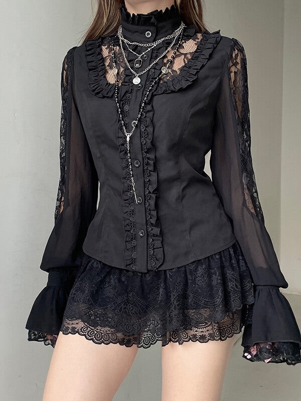 cutiekill-fairy-goth-lace-ruffled-blouse-om0427