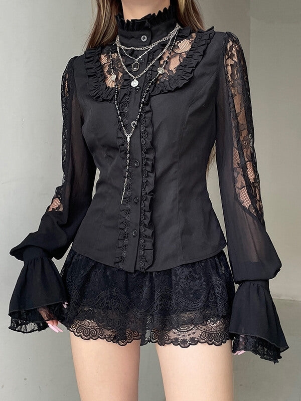 cutiekill-fairy-goth-lace-ruffled-blouse-om0427