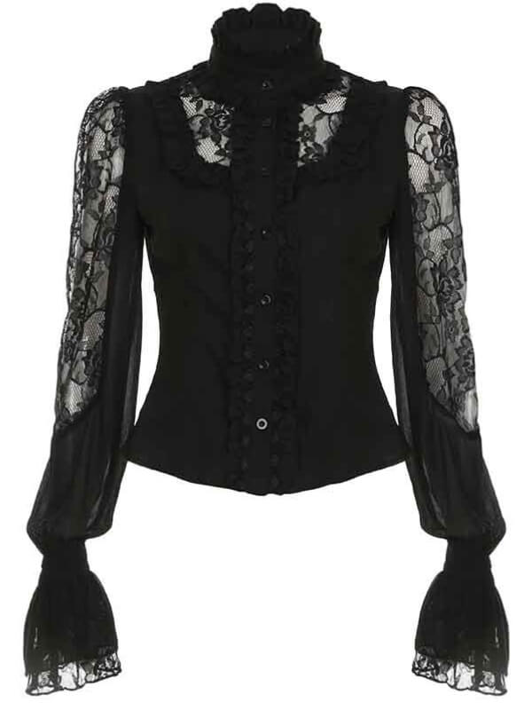 cutiekill-fairy-goth-lace-ruffled-blouse-om0427