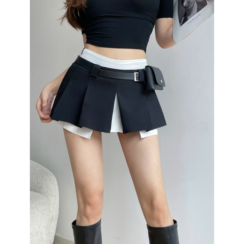 cutiekill-fake-2-pieces-mini-skirt-om0203