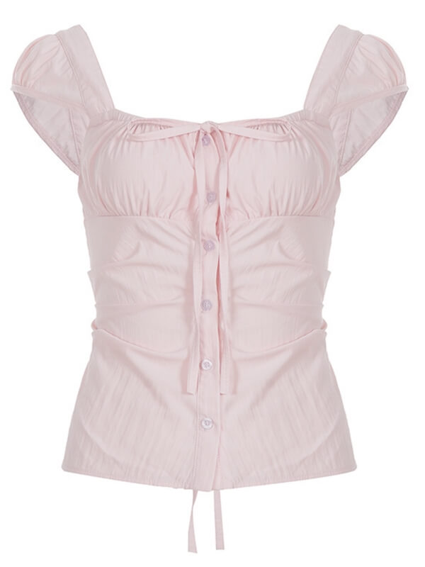 cutiekill-flavia-pink-bubble-puff-top-om0467