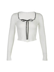 French ribbon bow top