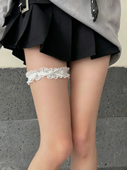 cutiekill-girly-bow-rose-lace-garter-c0534