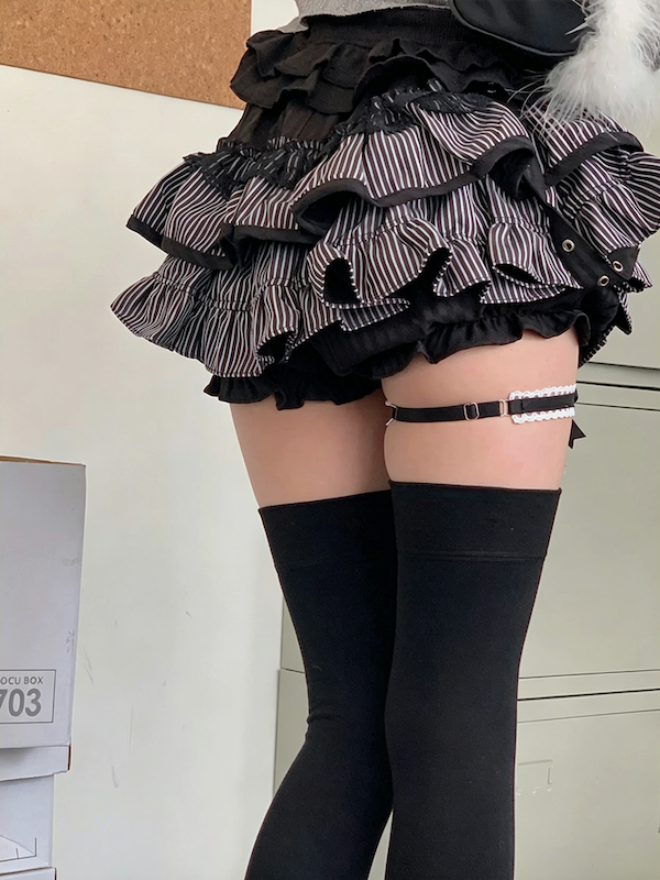 cutiekill-girly-bow-rose-lace-garter-c0534