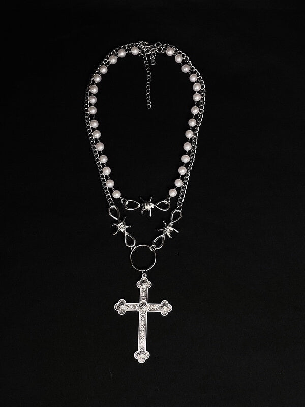 cutiekill-goth-angel-pearl-necklace-set-ah0420
