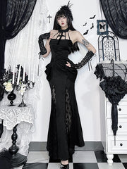 cutiekill-gothic-aesthetic-lace-patchwork-fishtail-dress-ah0861