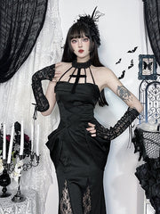 cutiekill-gothic-aesthetic-lace-patchwork-fishtail-dress-ah0861
