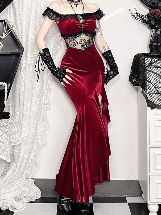 cutiekill-gothic-beauty-slit-dress-ah0751 600