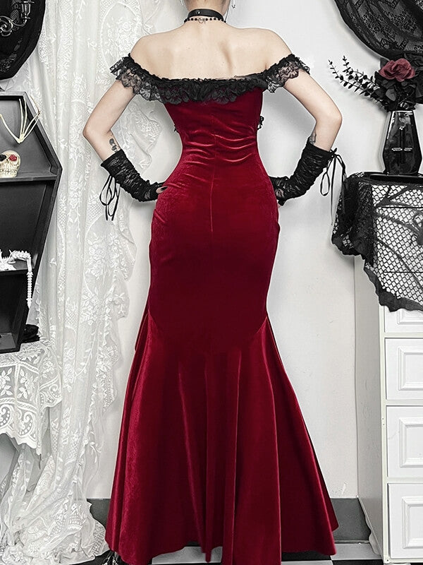 cutiekill-gothic-beauty-slit-dress-ah0751