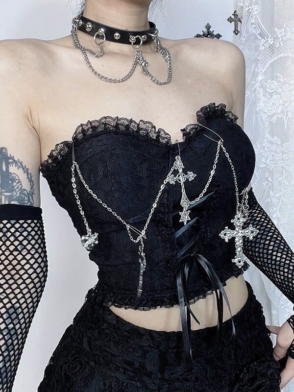 cutiekill-gothic-cross-chain-corset-ah0619