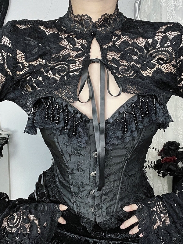 cutiekill-gothic-lace-flare-sleeves-bolero-ah0865