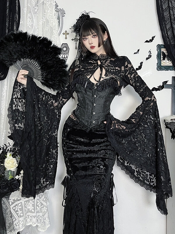 cutiekill-gothic-lace-flare-sleeves-bolero-ah0865