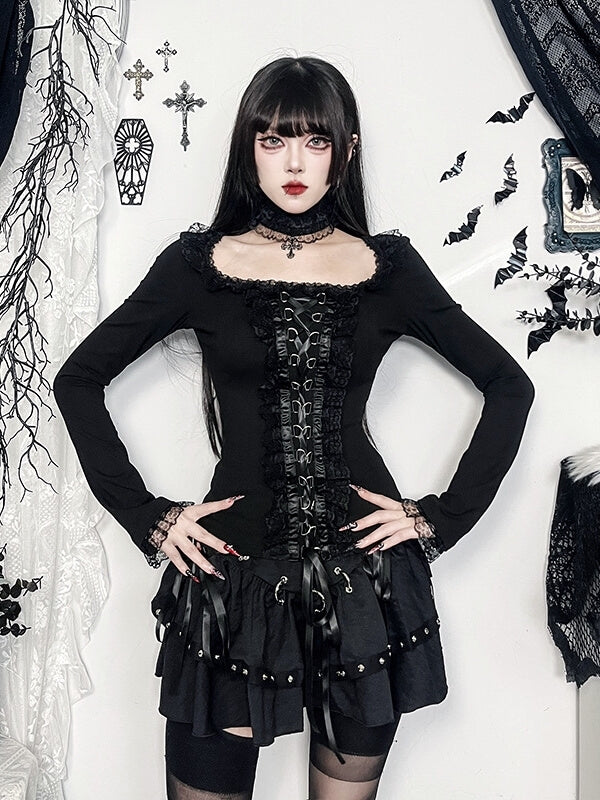 cutiekill-gothic-lace-ruffles-ribbon-top-ah0795