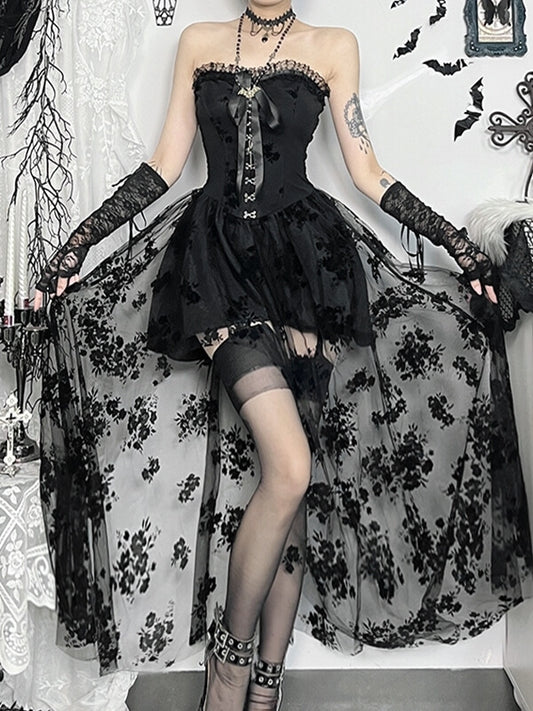 cutiekill-gothic-lolita-floral-mesh-tube-dress-ah0830 600