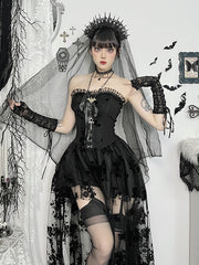 cutiekill-gothic-lolita-floral-mesh-tube-dress-ah0830