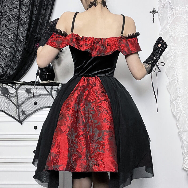 cutiekill-gothic-night-rose-dress-ah0568