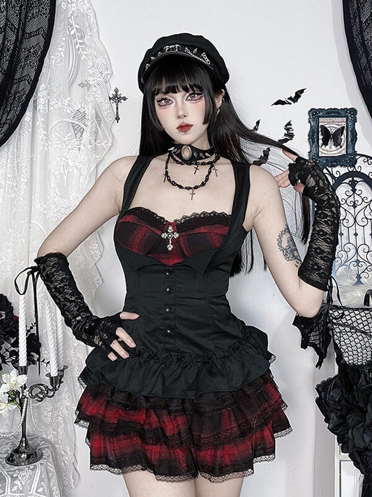 cutiekill-gothic-plaid-corset-tank-top-ah0862