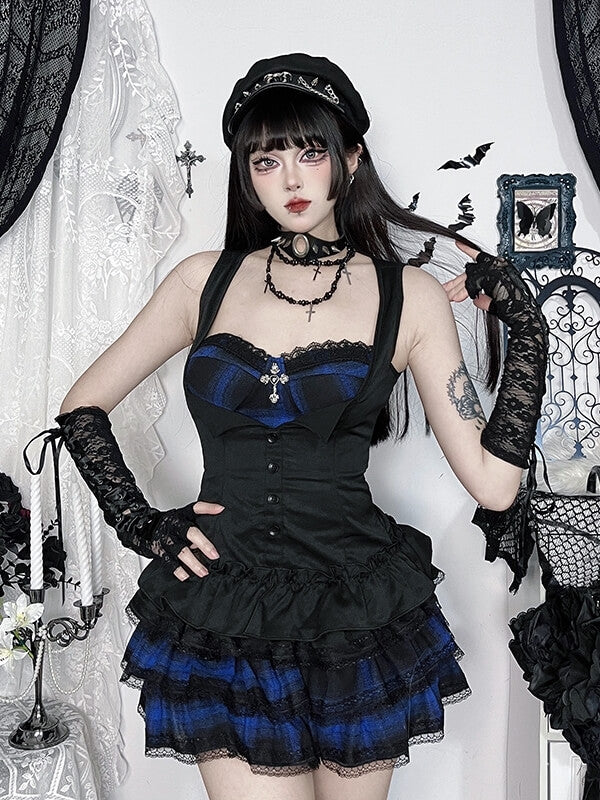 cutiekill-gothic-plaid-corset-tank-top-ah0862