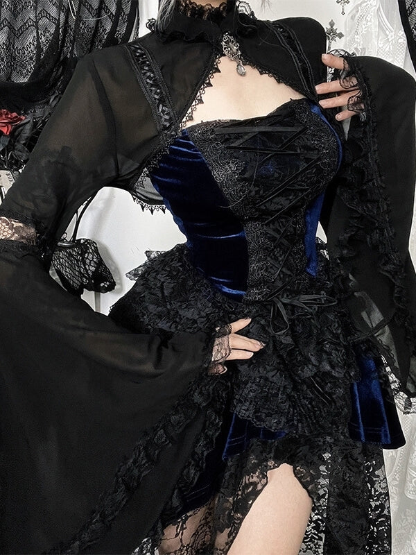 cutiekill-gothic-ruffled-lace-bell-sleeves-bolero-ah0877