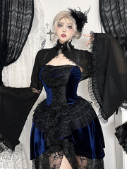 cutiekill-gothic-ruffled-lace-bell-sleeves-bolero-ah0877