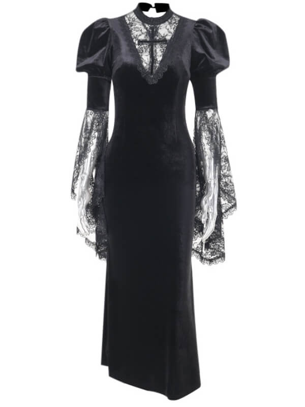 cutiekill-gothic-see-through-cross-witchy-dress-ah0771