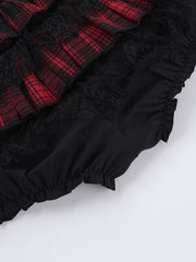 cutiekill-gothic-spiderweb-lace-red-cake-skort-ah0836