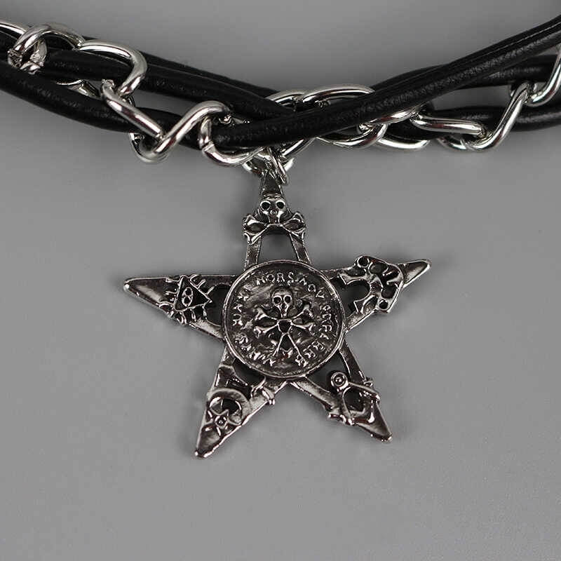 cutiekill-gothic-star-skull-alt-choker-ah0637