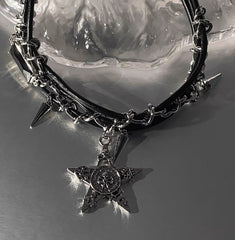 cutiekill-gothic-star-skull-alt-choker-ah0637