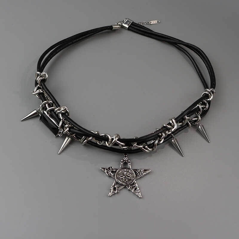 cutiekill-gothic-star-skull-alt-choker-ah0637