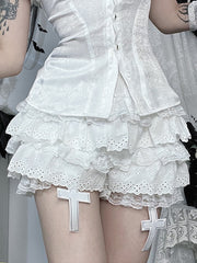 cutiekill-gothic-white-cross-cake-bloomer-skort-ah0869