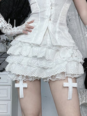 cutiekill-gothic-white-cross-cake-bloomer-skort-ah0869