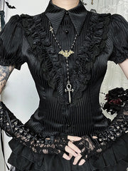 cutiekill-gothic-y2k-ruffled-blouse-ah0835