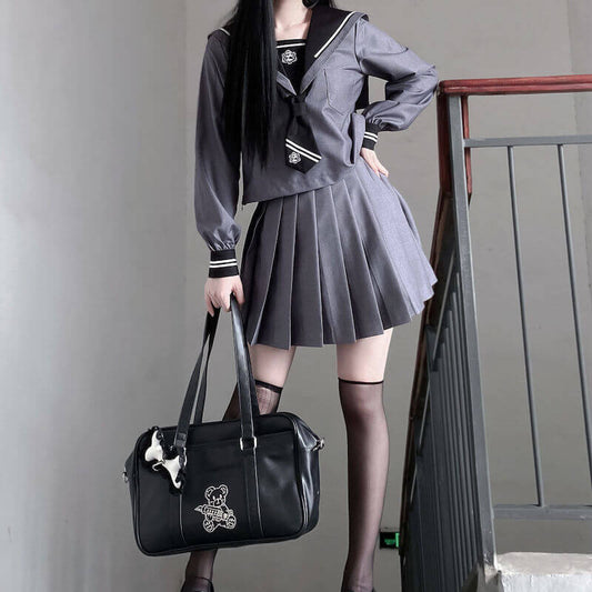 cutiekill-grey-black-jk-twins-uniform-set-jk0057
