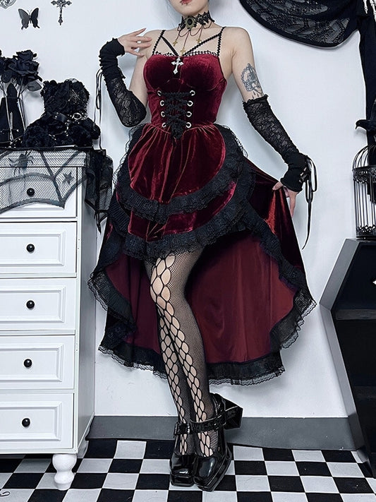 cutiekill-halter-gothic-layered-dress-ah0444 600