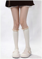 Jfashion cozy twisted knit stockings