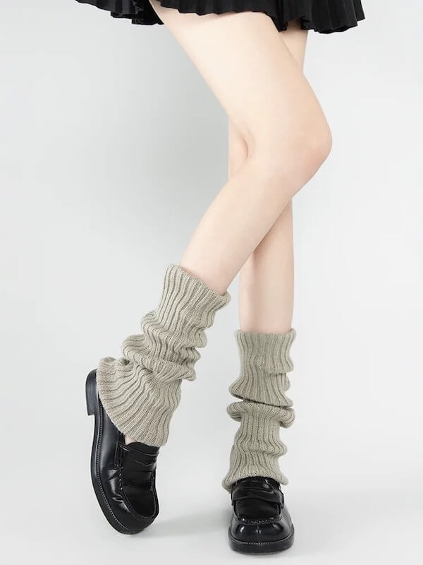 JK girl classic leg warmers