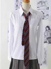 JK girl long sleeve doll collar uniform blouse