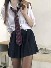 JK girl long sleeve doll collar uniform blouse