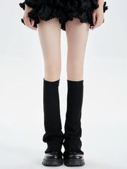 cutiekill-jk-girl-ribbed-flared-leg-warmers-c0308