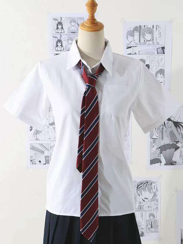 cutiekill-jk-girl-short-sleeve-doll-collar-uniform-blouse-c01414