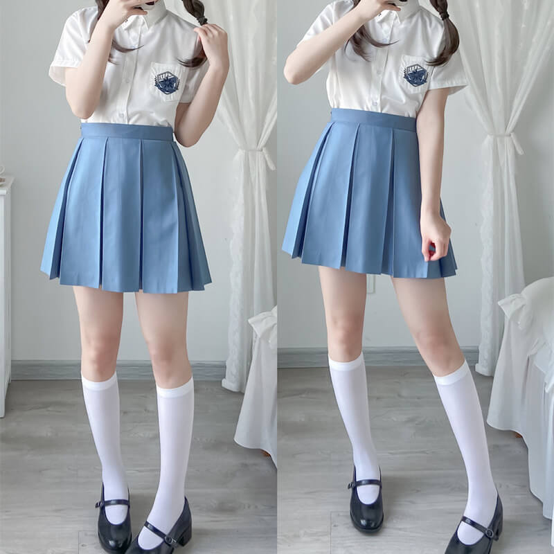 cutiekill-jk-school-uniform-wide-pleated-skirt-jk0002