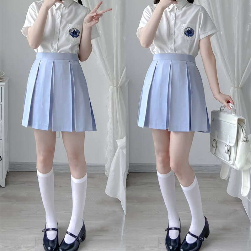 cutiekill-jk-school-uniform-wide-pleated-skirt-jk0002