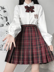 cutiekill-joyful-red-jk-uniform-skirt-jk0063