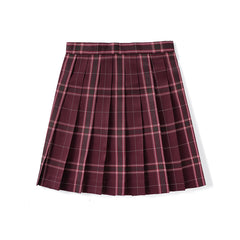 cutiekill-jujube-red-jk-vintage-plaid-uniform-skirt-jk1000-2