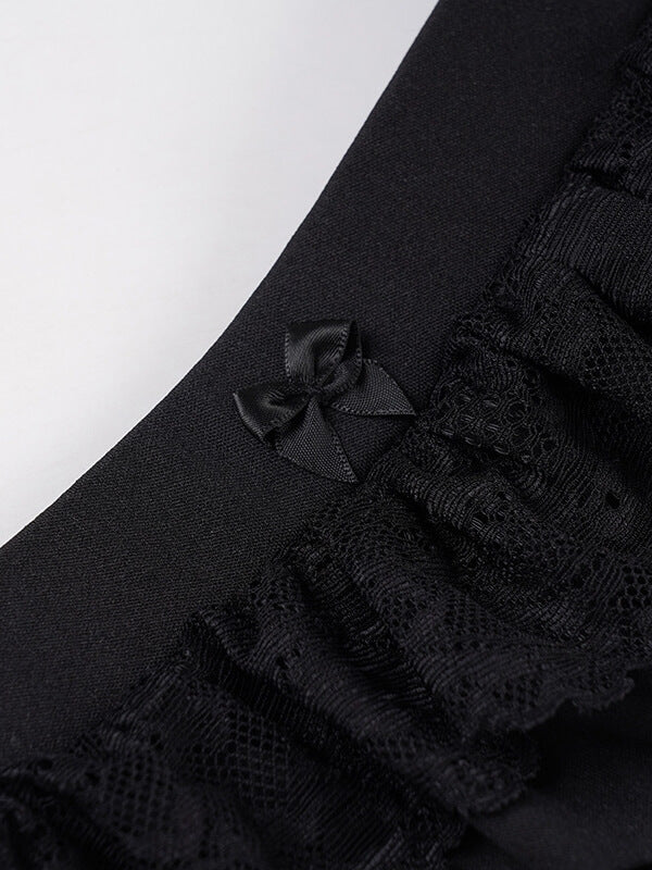 cutiekill-katrina-black-lace-layered-cake-skort-bloomers-om0465